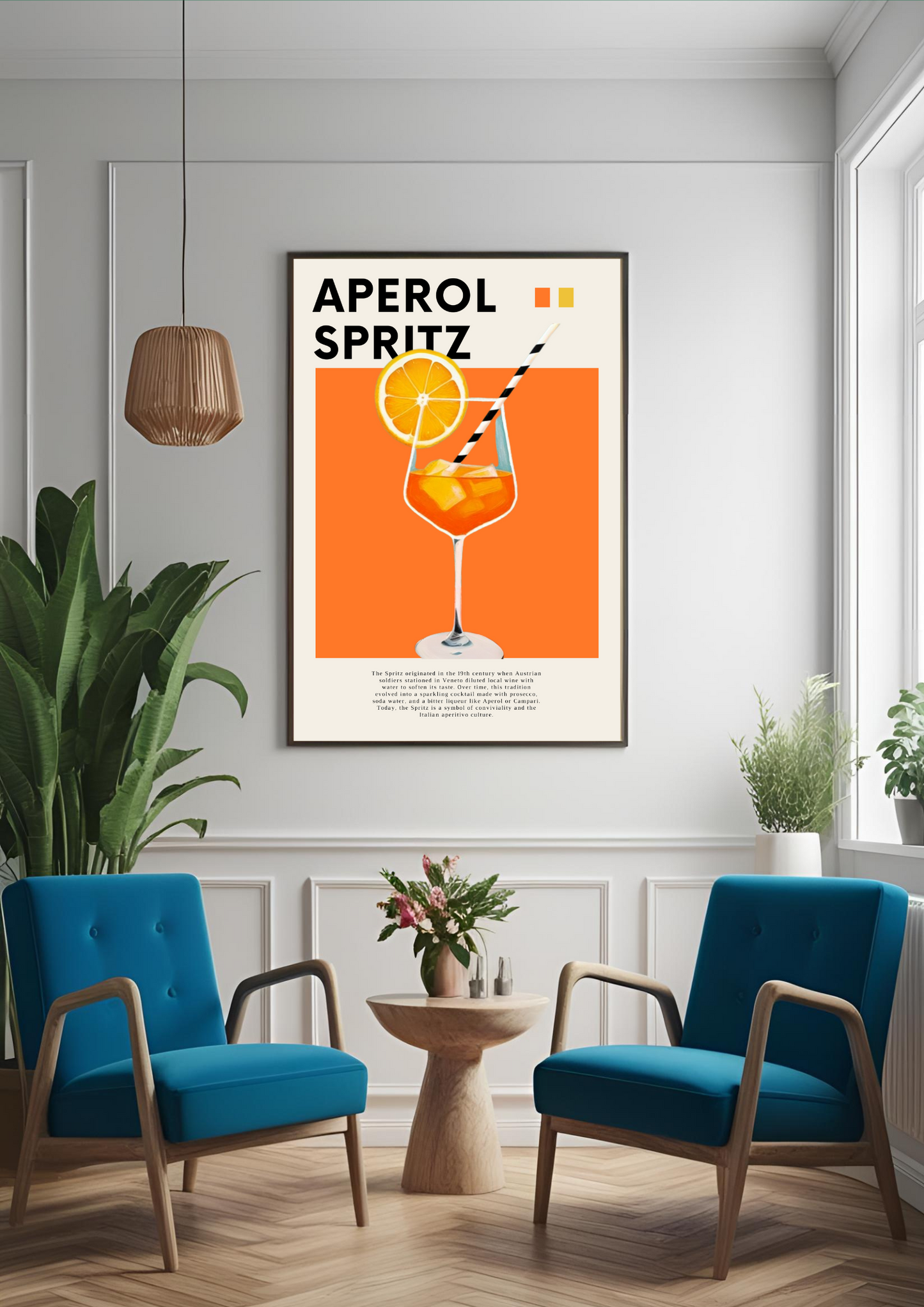 Affiche Déco Aperol Spritz Mart Poster