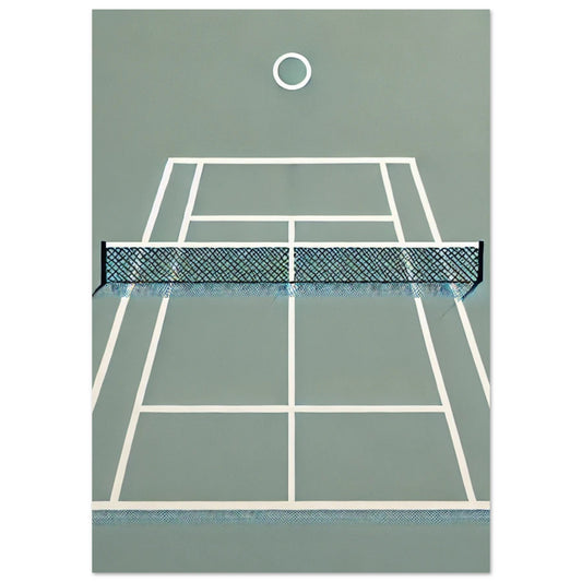 Tennis Poster - L'élégance du sport - Mart